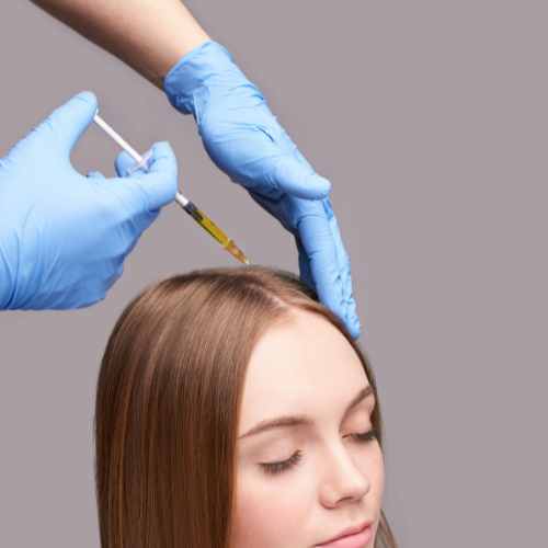 Platelet Rich Plasma PRP hair treatment